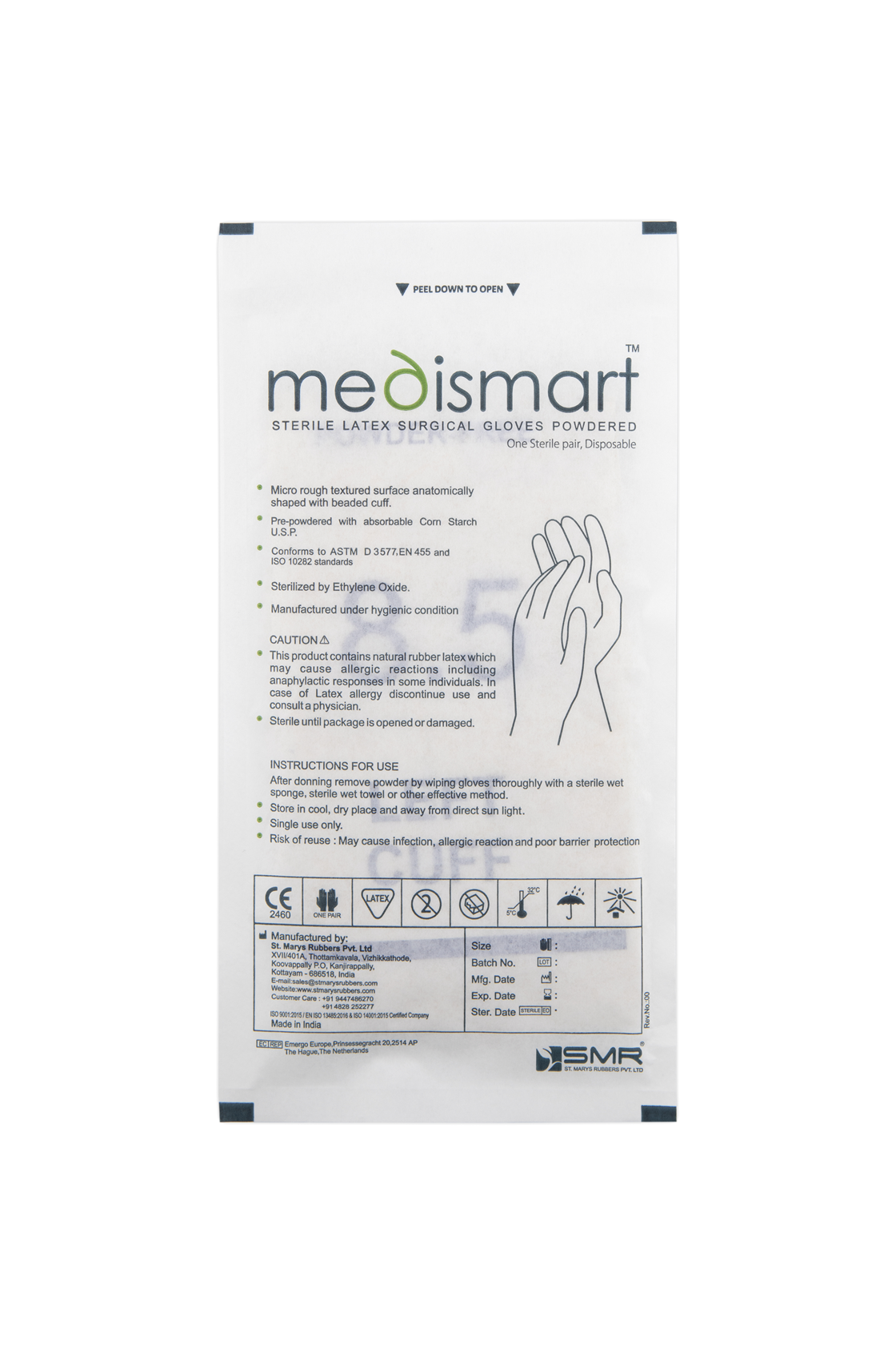 -9-Surgeon's gloves -p